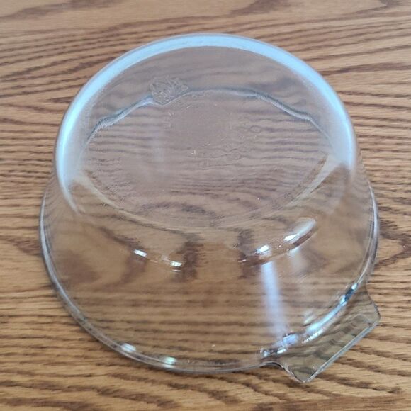 1940s Pyrex Flameware Top of Stove Ware 6.5" Blue Tint Sauce Pan 832-B No Handle - Picture 10 of 14